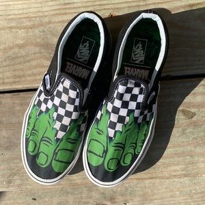 Vans Boys Slip on Sneakers